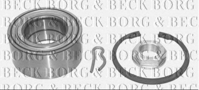 BORG & BECK bwk728 -  Комплект подшипника ступицы колеса